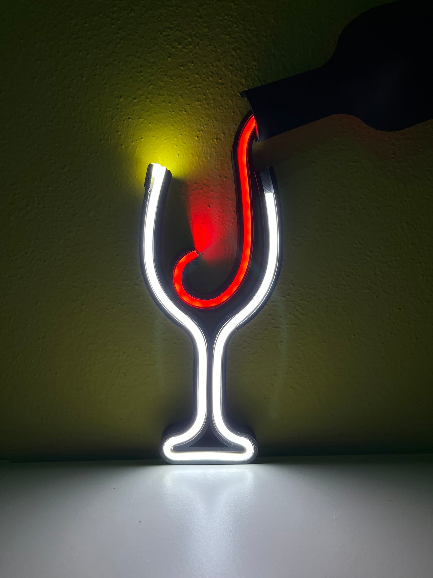 Calice di vino luminoso ( 3 pezzi )